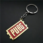 PUBG Literal Keychain Metal Ornament Pendant Key ring Toy New 2019