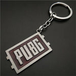 PUBG Literal Keychain Metal Ornament Pendant Key ring Toy New 2019