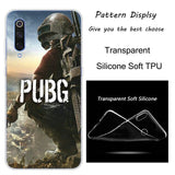 Hot Keep Calm Pubg game Silicone Case For Xiaomi Pocophone F1 9T 9 9SE 8 A2 Lite A1 A2 Mix3 Redmi K20 7A Note 4 4X 5 6 7 Pro S2