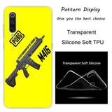 Hot Keep Calm Pubg game Silicone Case For Xiaomi Pocophone F1 9T 9 9SE 8 A2 Lite A1 A2 Mix3 Redmi K20 7A Note 4 4X 5 6 7 Pro S2