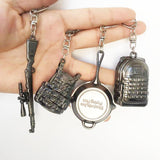 Survival Battle Game Layerunknown Battlefield Role-Playing Clothing Special Forces Alloy Armor Model Key Chain Keychain PUBG