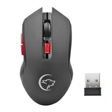 G817 2.4G Wireless Gaming Mouse Ergonomic 2400Dpi 6 Buttons Optical Mice With Usb Receiver For Pubg Tablet Desktop