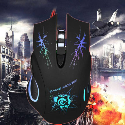 PUBG Wired Gaming Mouse 6-keys