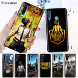 Silicone TPU Case Cover for Huawei P30 P20 P10 Mate 30 20 10 Lite Pro P Smart Z Plus 2019 Nova 5i Pro Fundas Coque PUBG Game Art
