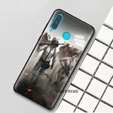 Silicone TPU Case Cover for Huawei P30 P20 P10 Mate 30 20 10 Lite Pro P Smart Z Plus 2019 Nova 5i Pro Fundas Coque PUBG Game Art