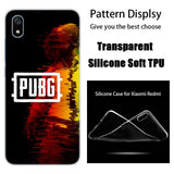 luxury Soft Silicone Case PUBG Game for Xiaomi Redmi K20 Pro 7 7A 6 6A 4X 5 Plus S2 GO Note 8 7 6 5 Pro 4   Fashion Cover
