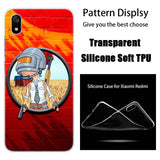 luxury Soft Silicone Case PUBG Game for Xiaomi Redmi K20 Pro 7 7A 6 6A 4X 5 Plus S2 GO Note 8 7 6 5 Pro 4   Fashion Cover