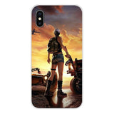 PUBG Accessories Phone Cases Covers For Xiaomi Redmi 4A S2 Note 3 3S 4 4X 5 Plus 6 7 6A Pro Pocophone F1