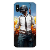 PUBG Accessories Phone Cases Covers For Xiaomi Redmi 4A S2 Note 3 3S 4 4X 5 Plus 6 7 6A Pro Pocophone F1