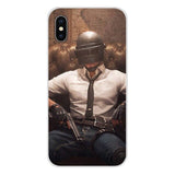 PUBG Accessories Phone Cases Covers For Xiaomi Redmi 4A S2 Note 3 3S 4 4X 5 Plus 6 7 6A Pro Pocophone F1