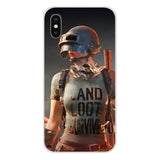 PUBG Accessories Phone Cases Covers For Xiaomi Redmi 4A S2 Note 3 3S 4 4X 5 Plus 6 7 6A Pro Pocophone F1
