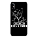 PUBG Accessories Phone Cases Covers For Xiaomi Redmi 4A S2 Note 3 3S 4 4X 5 Plus 6 7 6A Pro Pocophone F1
