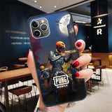 PUBG GUN GAME Black Case for Apple iPhone 11 Pro XR 7 8 6 6S Plus X XS MAX 5 5S SE Soft TPU Silicone Phone Cover Case