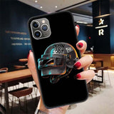 PUBG GUN GAME Black Case for Apple iPhone 11 Pro XR 7 8 6 6S Plus X XS MAX 5 5S SE Soft TPU Silicone Phone Cover Case