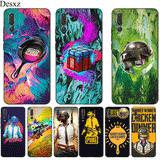 Desxz Silicone Mobile Phone Case For Honor Note 10 6A 7A 7X 8 8X 8C 9 Lite Cover PUBG Bag