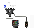 Kuulee PUBG Mobile Gamepad Controller Gaming Keyboard Mouse Converter For Android ios Phone IPAD Bluetooth 4.1 Adapter Free Gift