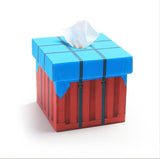 VEVEFHAUNG Playerunknown's Battlegrounds PUBG Tissue box Air-drop Supply Crate Box Fashion Office Storeage Gift Present Box