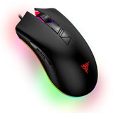 RGB Backlit Gaming Mouse LED Optical Wired Mice 4000 DPI Adjustable Programming Mause for PUBG FPS Gamer PC