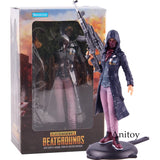 PUBG Playerunknow's BattleGrounds Hot Game Battle Loyale Girl Faith Suit Ver. PVC Haocaitoy Action Figure Collectible Model Toy