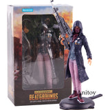 PUBG Playerunknow's BattleGrounds Hot Game Battle Loyale Girl Faith Suit Ver. PVC Haocaitoy Action Figure Collectible Model Toy