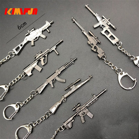 PUBG weapon keyring