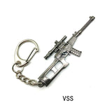 PUBG weapon keyring