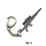 PUBG weapon keyring