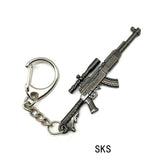 PUBG weapon keyring