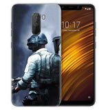 PUBG Game Art Print Soft TPU Cover Case for Xiaomi Mi Play A2 8 Lite Redmi A1 S2 6 6A Note 4X 4 5 6 Pro Plus Poco F1 Back Shell