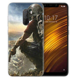 PUBG Game Art Print Soft TPU Cover Case for Xiaomi Mi Play A2 8 Lite Redmi A1 S2 6 6A Note 4X 4 5 6 Pro Plus Poco F1 Back Shell